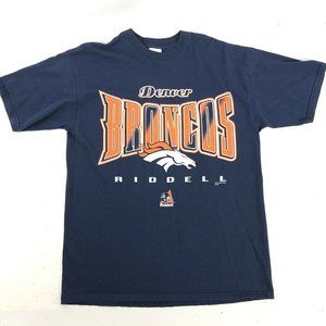 DENVER BRONCOS Men's XL T-shirt Cotton Vintage